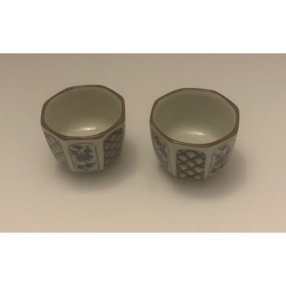 Japanese OTAGIRI ORIGINAL Wine Sake Set Jug (Flask) 4 Cups Four Seasons MIB - Picture 8 of 14